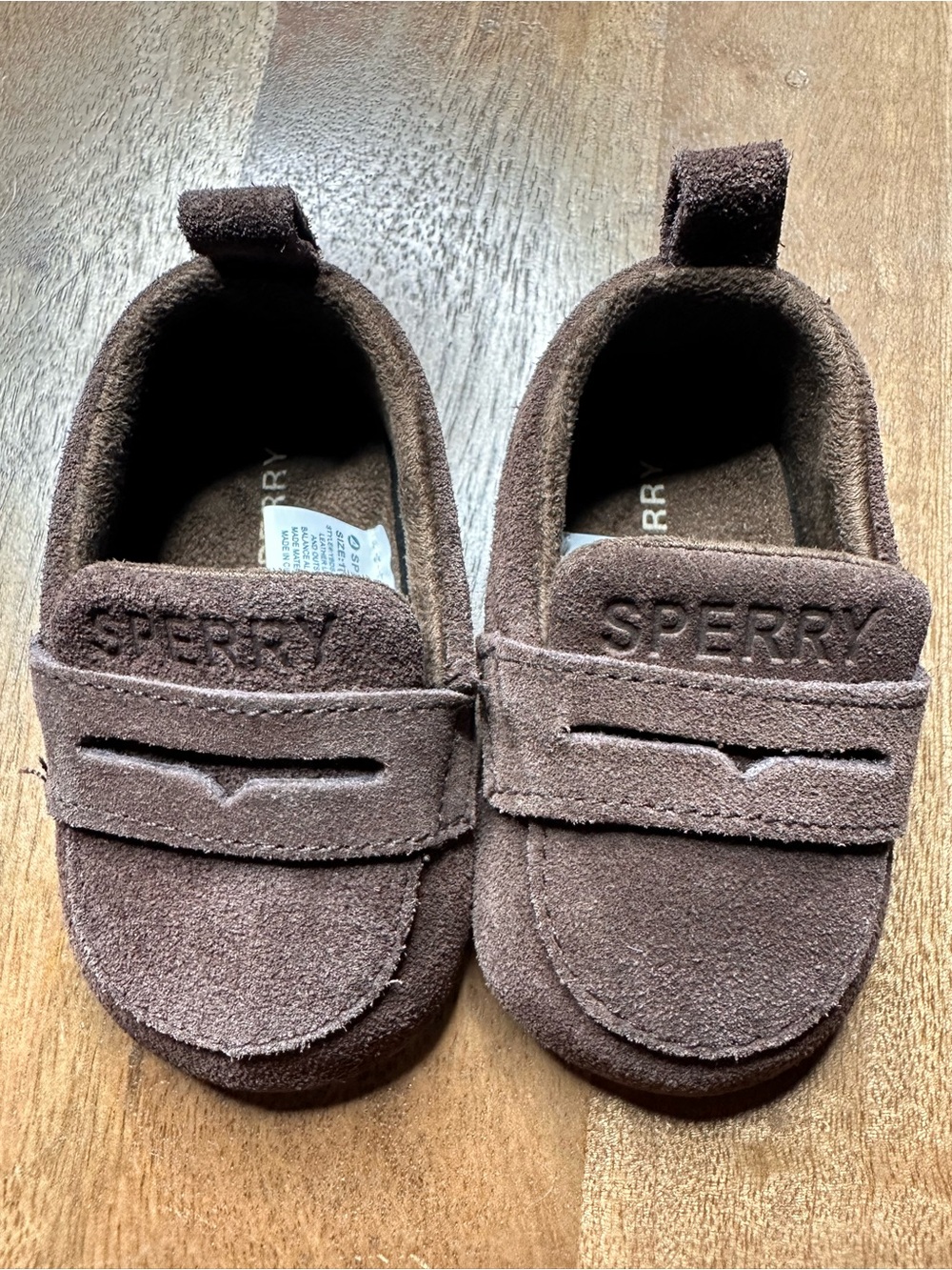 Sperry Baby Bedford Suede Slip-On Loafers